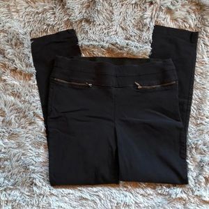 2 pair black skinny pants